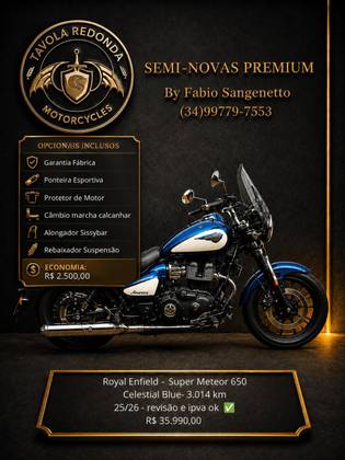 ROYAL ENFIELD METEOR 650 CELESTIAL ROYAL ENFIELD METEOR 650 CELESTIAL